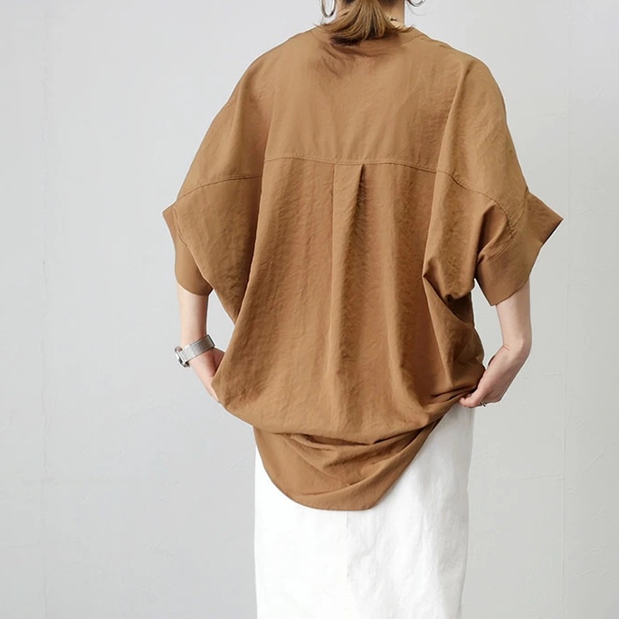 ゆったりシルエット 体型カバーブラウス