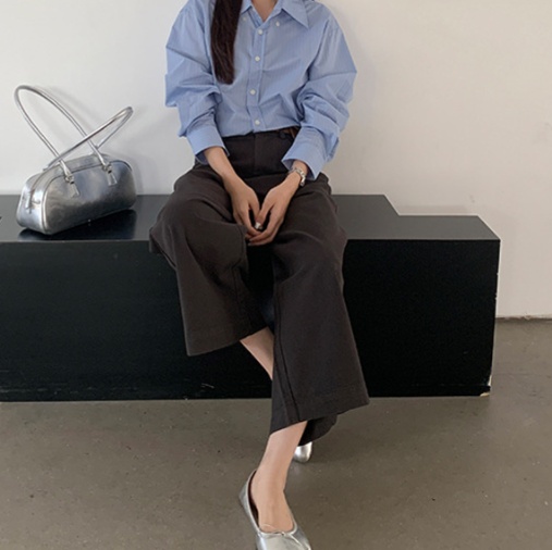 体型カバー ゆったりシルエット美脚チノパン