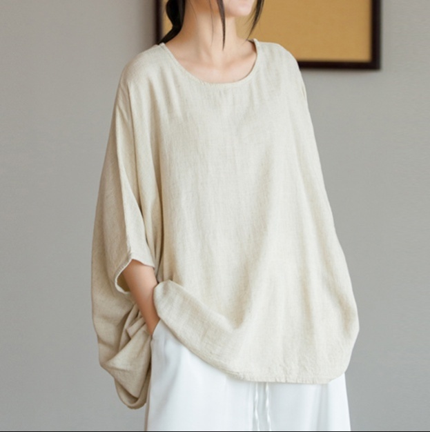 ゆったりシルエット 体型カバーブラウス