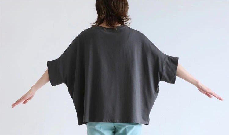 ゆったりシルエット体型カバーシャツ