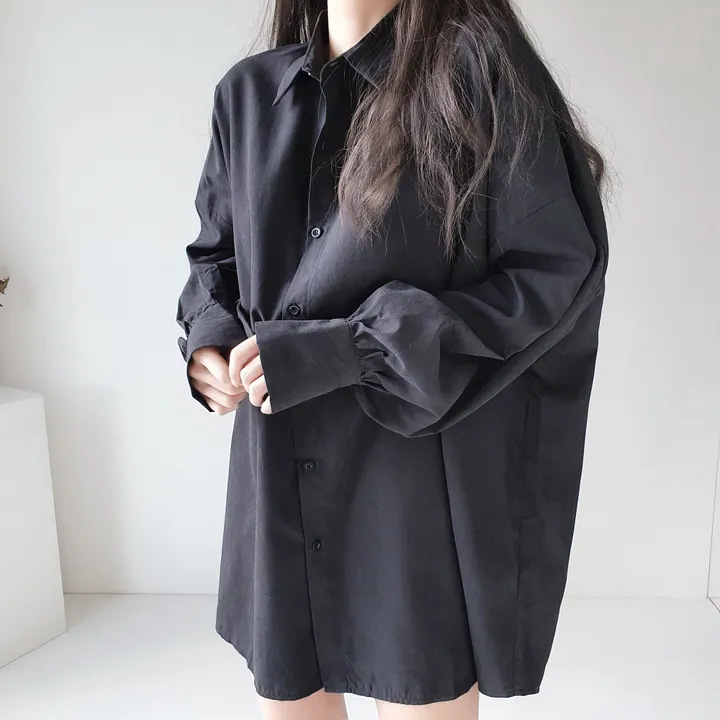 ゆったりシルエット体型カバーシャツ