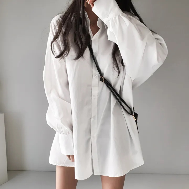 ゆったりシルエット体型カバーシャツ