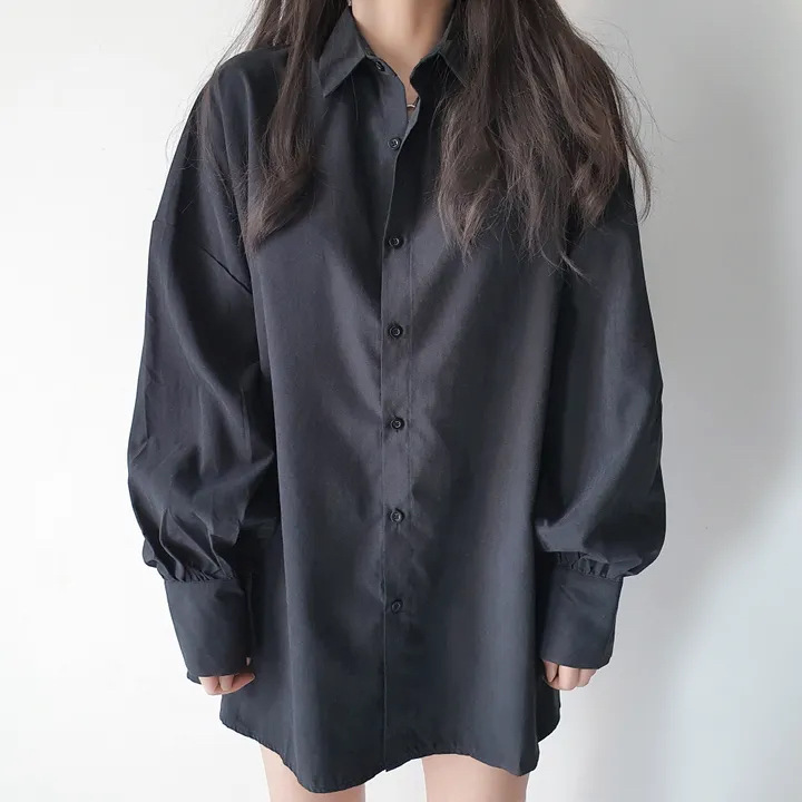 ゆったりシルエット体型カバーシャツ