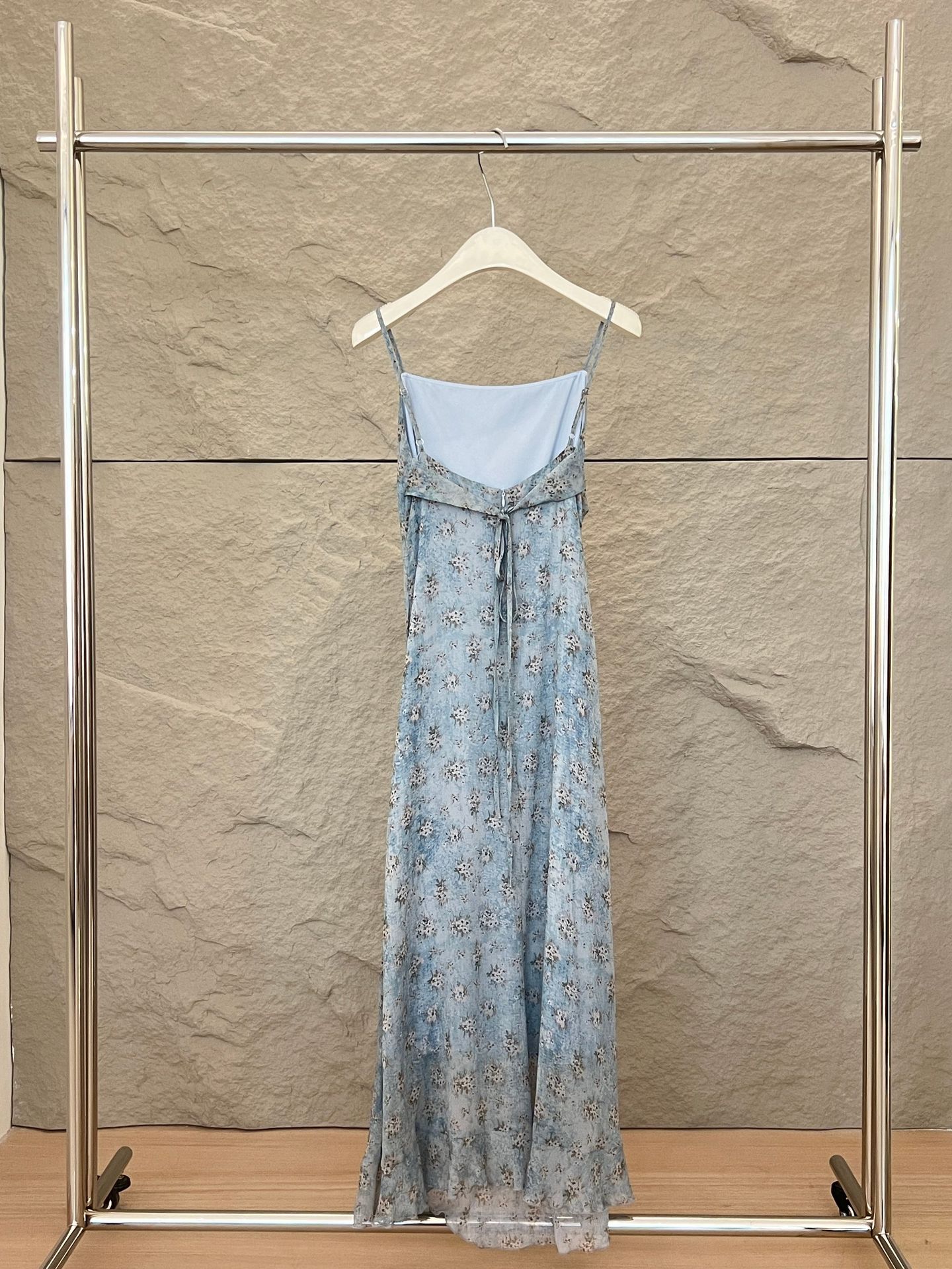 花柄ファッション 花柄キャミワンピース
