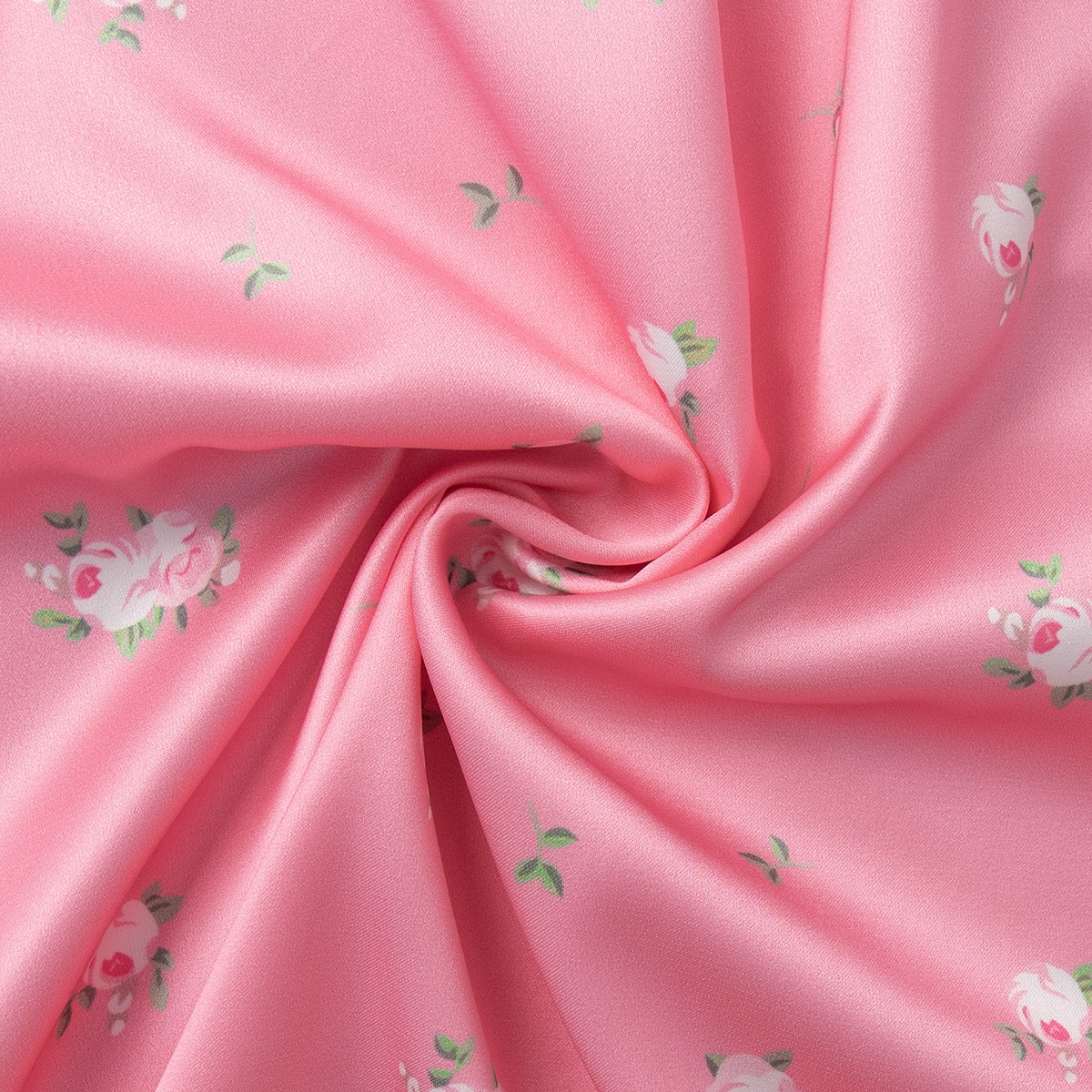 花柄ファッション 花模様ホルターネックセットアップ