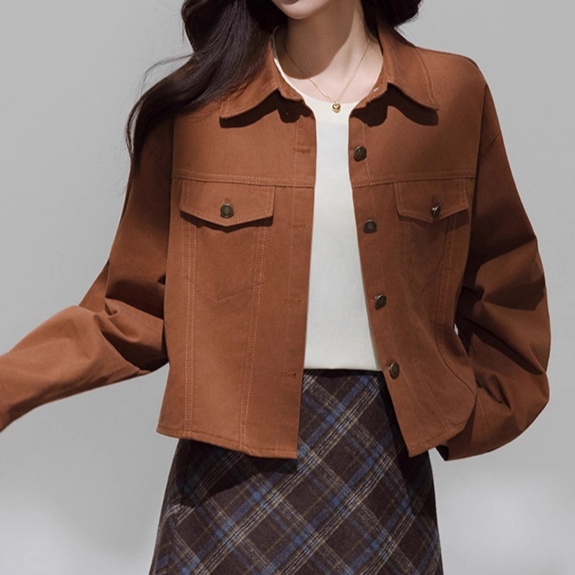 デニムファッション ゆったりシルエット ジャケット