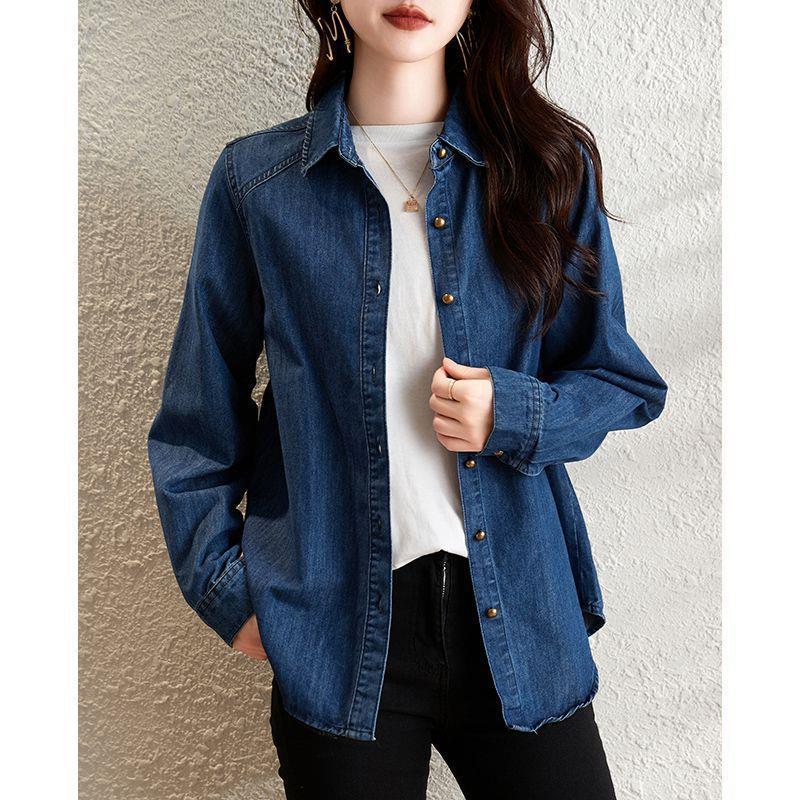 デニムファッション こなれ感あふれる万能デニムシャツ