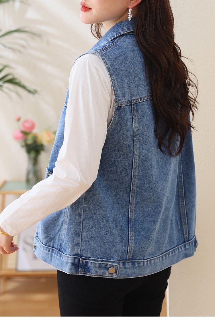 デニムファッション こなれ感溢れるデニムベスト