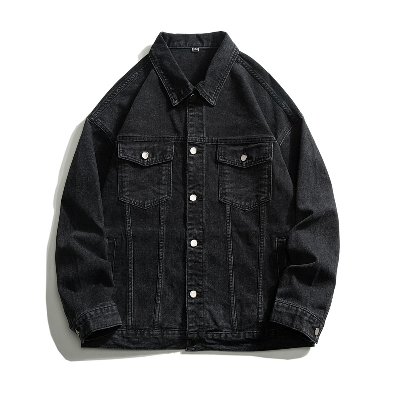 デニムファッション ゆったりビッグシルエットデニムジャケット