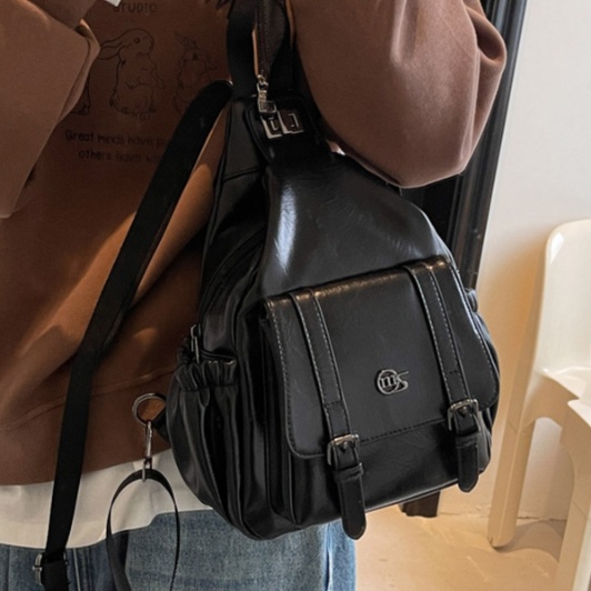 レザーファッション スタイリッシュショルダーバッグ
