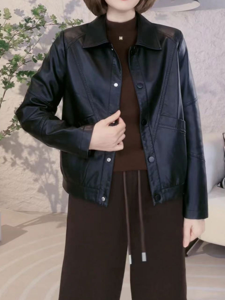 レザーファッション 洗練美シルエット 軽量ライダース