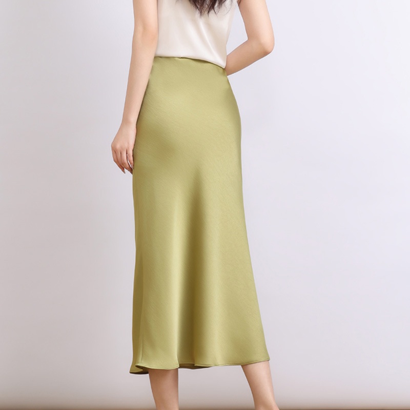 ロングスカート 上品シルエットマーメイドスカート