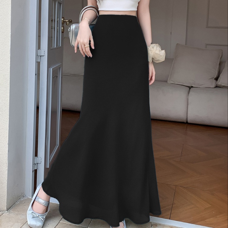 ロングスカート マーメイドシルエットスカート