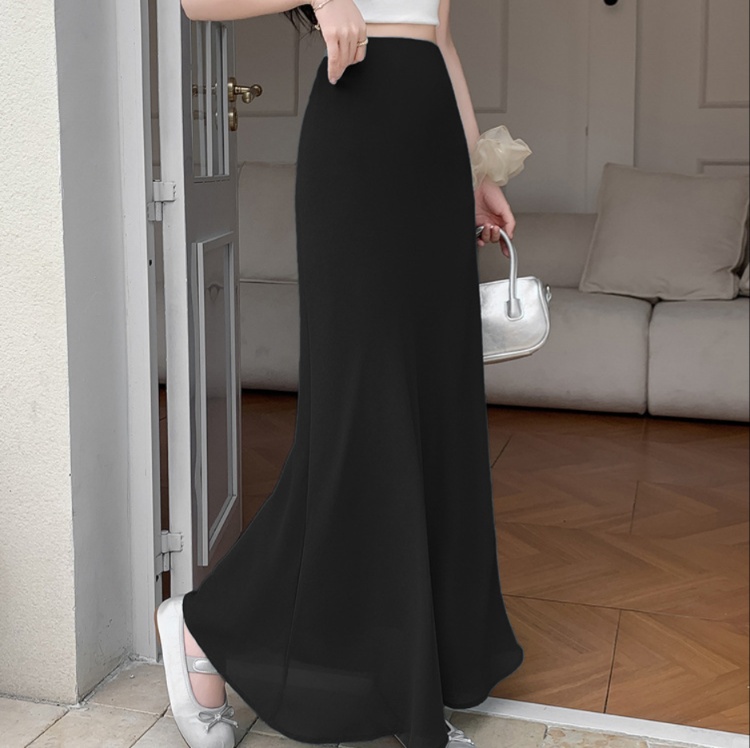 ロングスカート マーメイドシルエットスカート
