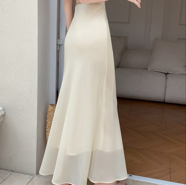 ロングスカート マーメイドシルエットスカート