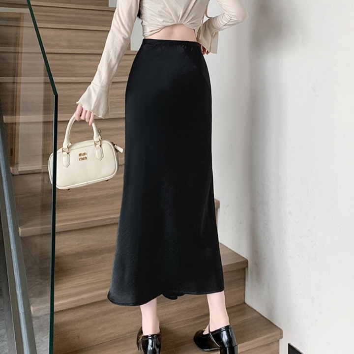 ロングスカート シフォンマーメイドスカート