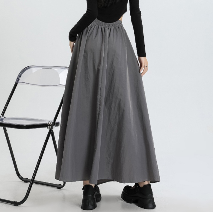 ロングスカート ふんわり広がる優雅なマキシ丈フレアスカート