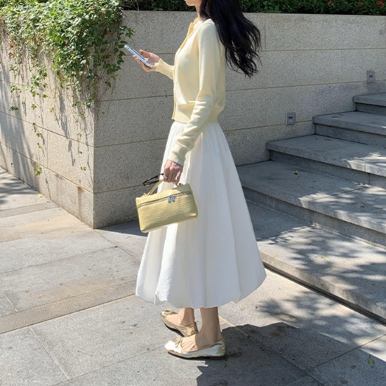 ふんわり優美バルーンロングスカート